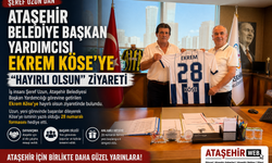 ŞEREF UZUN’DAN ATAŞEHİR BELEDİYE BAŞKAN YARDIMCISI EKREM KÖSE’YE "HAYIRLI OLSUN" ZİYARETİ