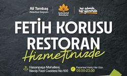 Sultanbeyli’de Fetih Korusu Restoran Hizmete Açıldı!