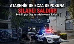 Ataşehir’de Ecza Deposuna Silahlı Saldırı!