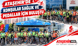 Ataşehir’de Komşular Sağlık ve Pedallar İçin Buluştu