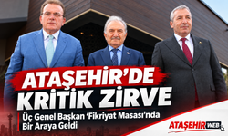 Ataşehir’de Kritik Zirve: Üç Genel Başkan “Fikriyat Masası”nda Bir Araya Geldi