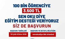 ‘SEN OKU DİYE’ BAŞVURULARI DEVAM EDİYOR