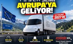 Tesla’nın Elektrikli Tırı Semi Avrupa Yolunda: 40 Tonla 550 Km Menzil!