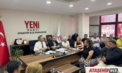 YENİ Parti Ataşehir İlçe Başkanlığı Yeni Binasının Açılışını Gerçekleştiriyor