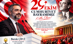 Burak Çifci’den 29 Ekim Cumhuriyet Bayramı Mesajı