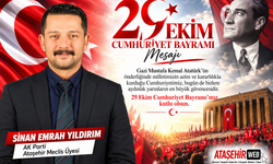 Sinan Emrah Yıldırım’dan 29 Ekim Cumhuriyet Bayramı Mesajı