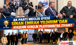 AK Parti Meclis Üyesi Sinan Emrah Yıldırım’dan Ataşehir Gençlik Platformu’na Ziyaret
