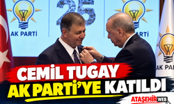İzmir Siyasetinde Tarihi Gün: Cemil Tugay AK Parti’ye Katıldı