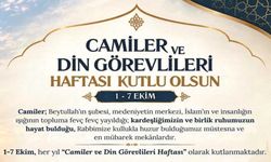 Ataşehir Müftüsü Hüseyin Aksoy’dan "Camiler ve Din Görevlileri Haftası" Mesajı: "Camiler Medeniyetin Merkezidir"