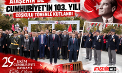 Ataşehir’de Cumhuriyet’in 103. Yılı Coşkulu Törenle Kutlandı