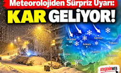 Meteorolojiden Sürpriz Uyarı: Kar Geliyor