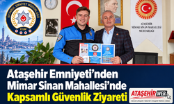 Ataşehir Emniyeti’nden Mimar Sinan Mahallesi’nde Kapsamlı Güvenlik Ziyareti