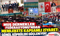 Muş Dernekler Federasyonu’ndan Memlekete Kapsamlı Ziyaret: Gönül Köprüleri Güçleniyor!
