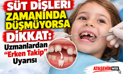 Süt Dişleri Zamanında Düşmüyorsa Dikkat: Uzmanlardan "Erken Takip" Uyarısı