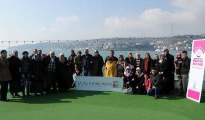 14 ilden gelen aileler “Kardeş Aile”leri ile kaynaştı