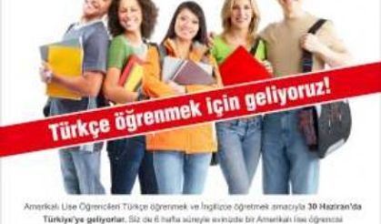 ABD’Lİ ÖĞRENCİLERDEN FİKİRTEPELİ ÇOCUKLARA İNGİLİZCE EĞİTİMİ