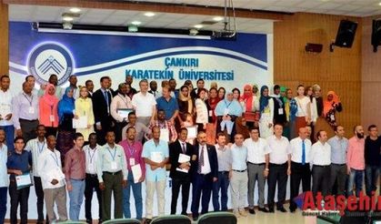 Çankırı Karatekin Üniversitesi, Yaz Okulu’nda Türkçe kursu sona erdi.