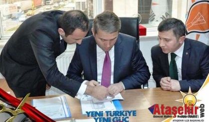 AK PARTİ ATAŞEHİR SKM BAŞKANI SİNAN AYRANCI  OLDU