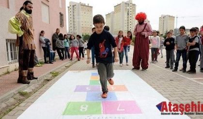 Sokak oyunları yeniden yaşatılıyor
