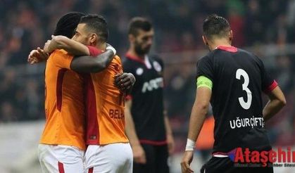 Galatasaray, Gençlerbirliği'ni 5-1 mağlup etti.