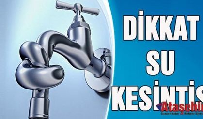 İstanbul'da Su Kesintisi