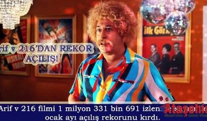 ARİF v 216’DAN REKOR AÇILIŞ