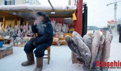 Hava Sıcaklığı -67 Dereceye Düştü