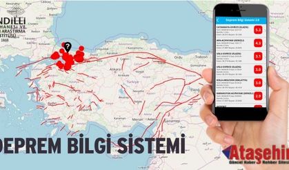 En son depremler cebinizde…