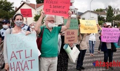 Ekrem İmamoğlu Adalar'da protesto edildi
