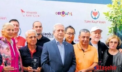 Golf turnuvasında ‘kalbinizi koruyun’ mesajı