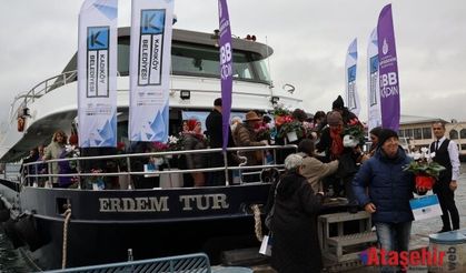 Kadıköy Huzur Vapuru, ilk seferini yaptı