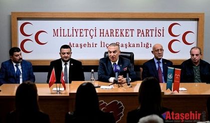 MHP Genel Başkan Yardımcısı Yönter, Ataşehir ve Maltepe İlçe Başkanlıklarını Ziyaret Etti