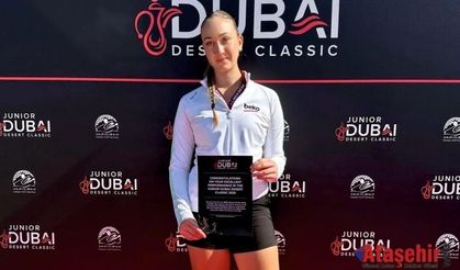 Milli golfçü Deniz Sapmaz, Dubai'de şampiyon oldu