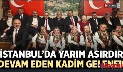 Yaren ateşi İstanbul'da  yakıldı