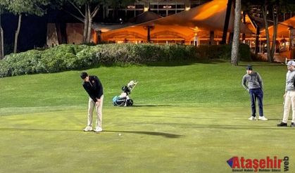 Antalya’da golf turnuvası Müsabakaların ikinci raundu tamamlandı.