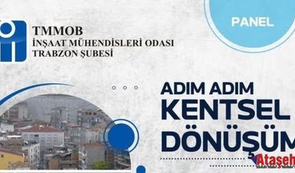 İMO, “Adım Adım Kentsel Dönüşüm” Paneli düzenleyecek
