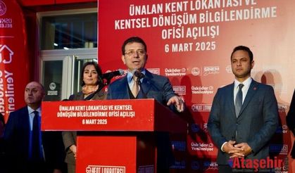 İMAMOĞLU: ÜSKÜDAR’DAKİ KENT LOKANTASI AÇILIŞINDA KONUŞTU