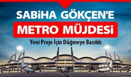 Kaynarca’dan Sabiha Gökçen’e Metro