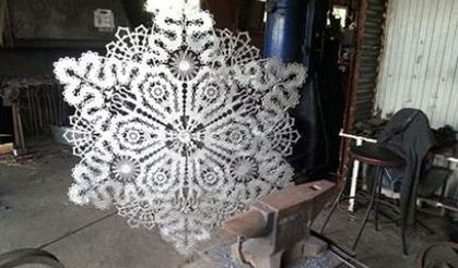 Paslanmaz çelikten peçete üretildi