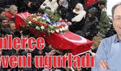 Tekin Ağırman'ı Binlerce seveni uğurladı