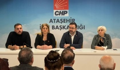 CHP Ataşehir İlçe Başkanı Celal Yalçın, 2024 2025 Eğitim Öğretim Yılının ikinci yarısı için  basın açıklaması yaptı