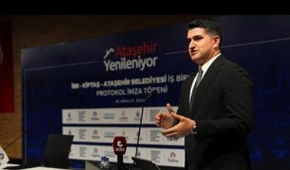 İBB, KİPTAŞ, protokol İmza töreni, Ataşehir Belediye Başkanı Onursal Adıgüzelin konuşması