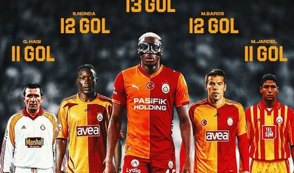 vrupa’nın Yeni Kralı Osimhen! Galatasaray Tarihine Geçen Rekor
