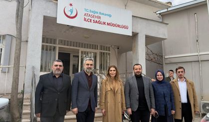 AK Parti Ataşehir’den Sağlık Ordusuna Vefalı Ziyaret