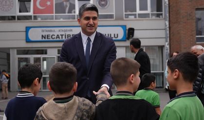Başkan Adıgüzel’den Necatibey İlkokulu’na Anlamlı Ziyaret