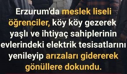 Karaçoban’ın Gençlerinden Gönülleri Aydınlatan Proje: "Bir Işık da Sen Yak"