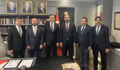 ÇANDEF’ten MHP İstanbul İl Başkanı Volkan Yılmaz’a Tebrik Ziyareti