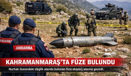 Kahramanmaraş’ta Füze Alarmı: Nurhak Dağlarında Gizemli Cisim!