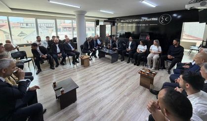 MHP Ataşehir Teşkilatı Bayramlaşma Programında Bir Araya Geldi