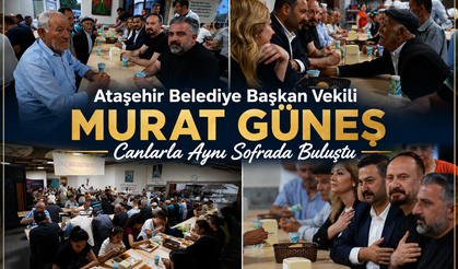 Ataşehir Belediye Başkan Vekili Murat Güneş Canlarla Aynı Sofrada Buluştu
